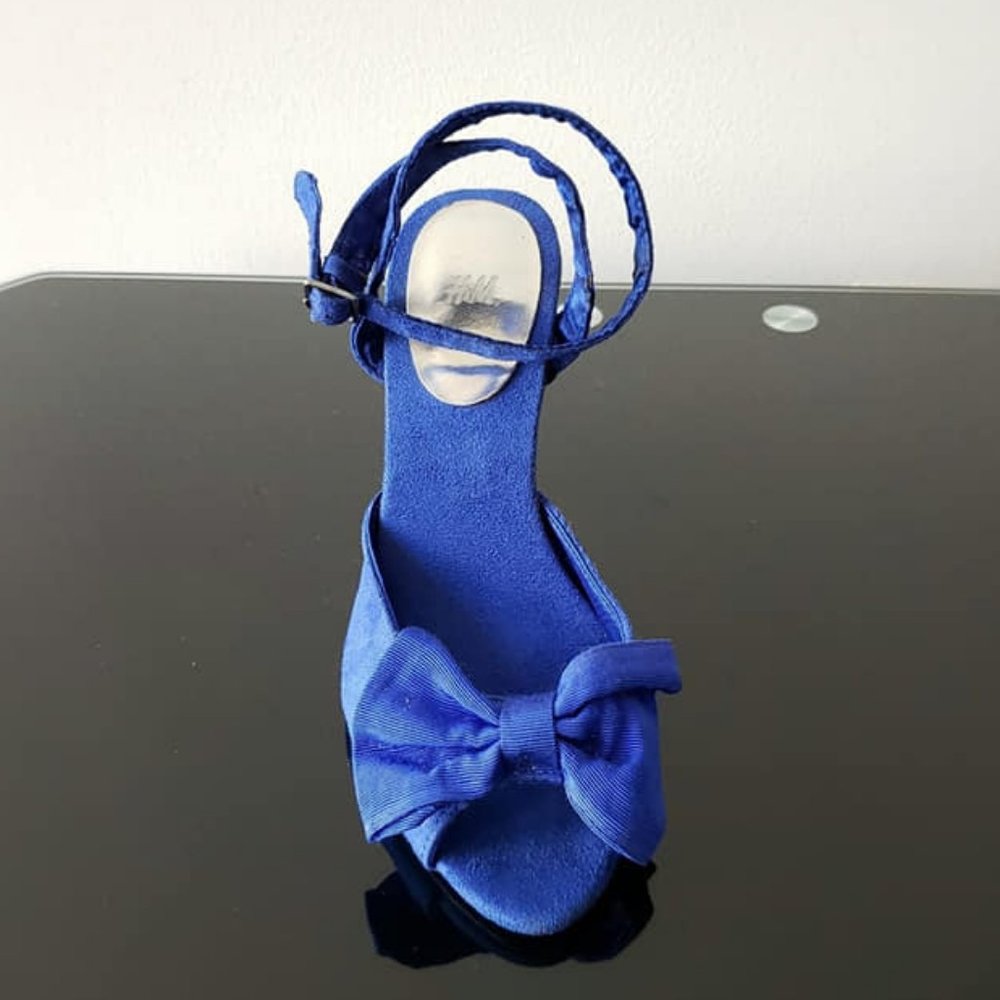 H&M Royal Blue Ankle Strap